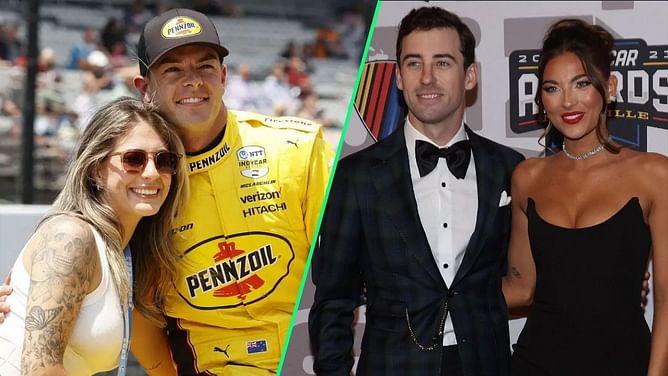 Scott McLaughlin’s wife Karly & co turn up the glam on Ryan Blaney and Gianna Tulio’s wedding day