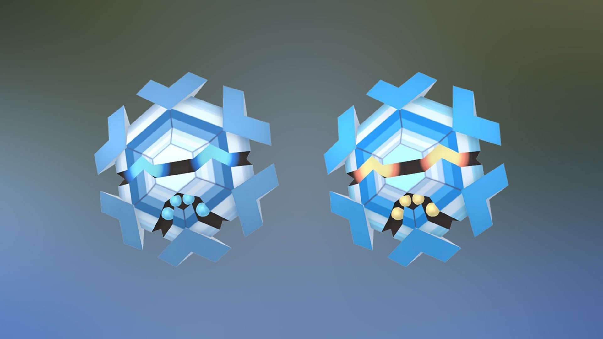 Cryogonal shiny comparison (Image via TPC)