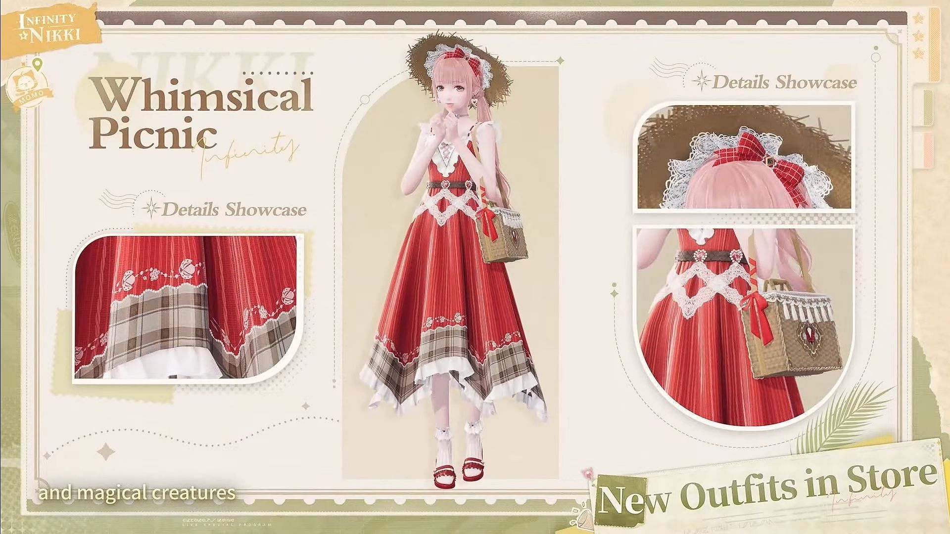 Outfit: Whimsical Picnic (Image via InFold Games)