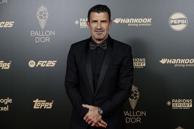"Anyone who is nominated can win" - Real Madrid legend Figo speaks up on Rodri winning 2024 Ballon d'Or ahead of Vinicius Jr