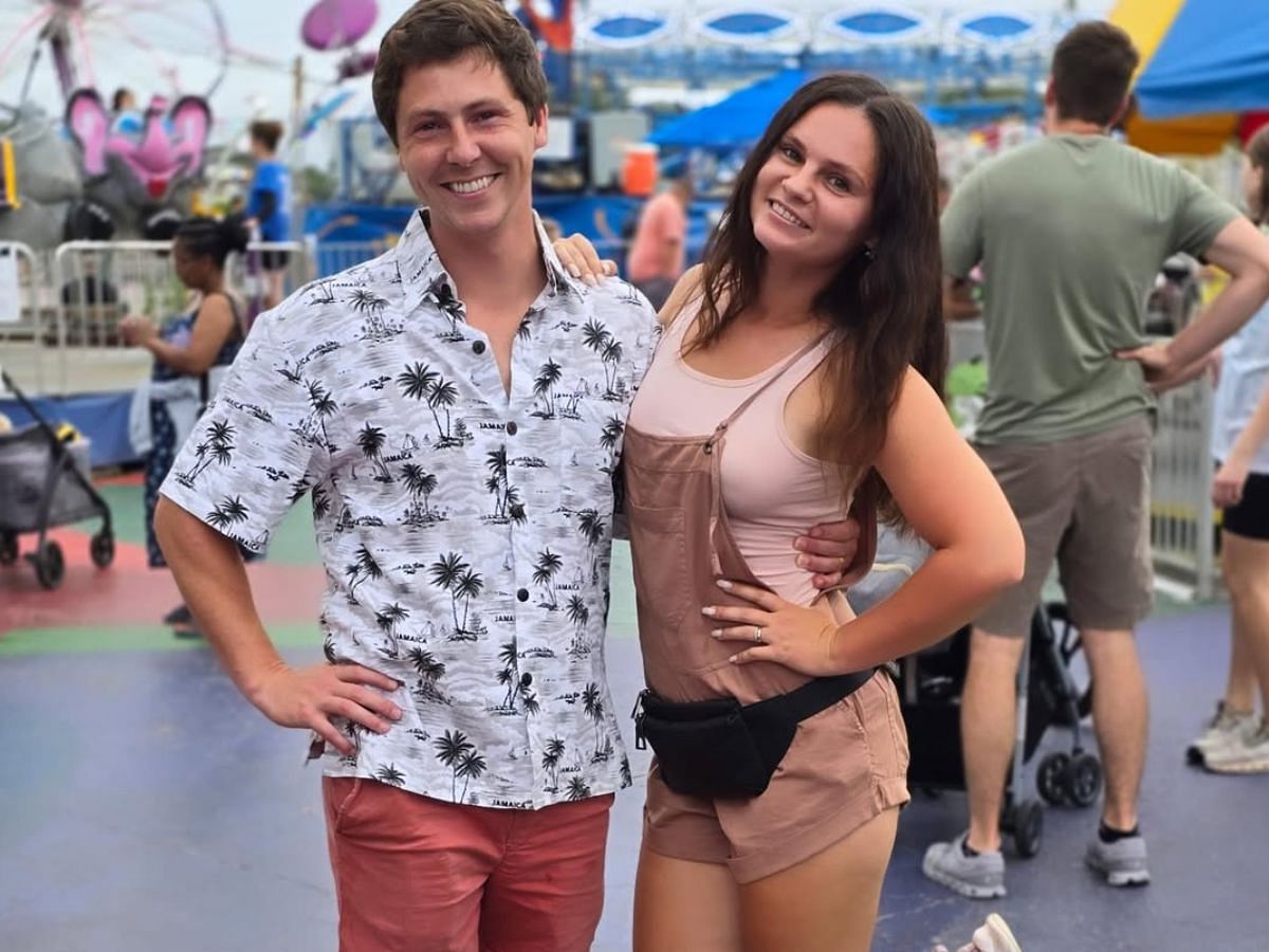 Brandon and Julia from 90 Day Fianc&eacute;: The Last Resort season 2 (Image via Instagram/@juliatrubkina1993)