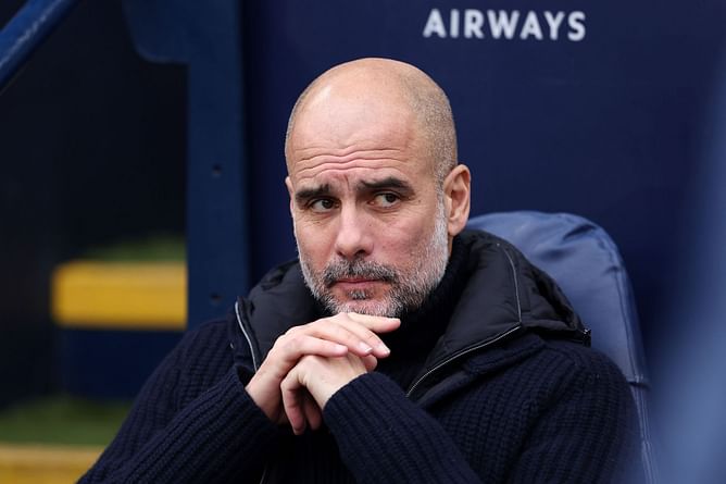 "Looks so frustrated" - Journalist details Pep Guardiola's reaction towards the end of Manchester City's game against Everton