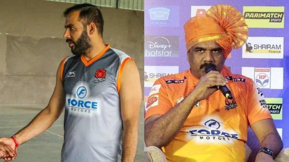 Will Anup Kumar replace BC Ramesh? (Image: Instagram/bc_ramesh_kabaddi_official/anupkumar_kabaddi)