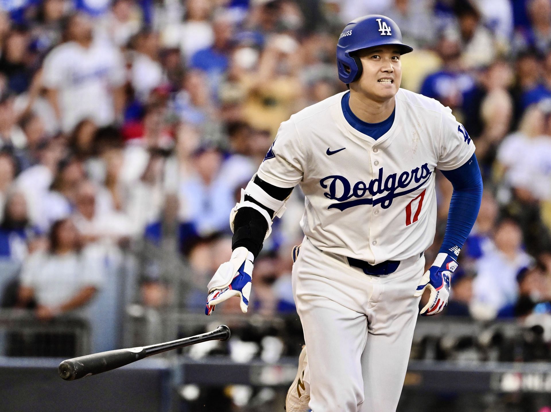 Los Angeles Dodgers defeated the San Diego Padres 2-0 to win game 5 of the National League Division Series. - Source: Getty