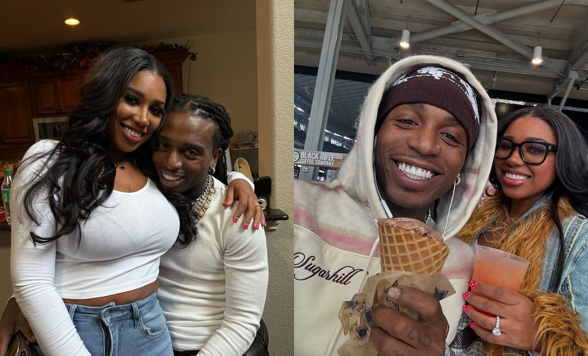 IN PICS: Coach Prime&rsquo;s daughter Deiondra Sanders all smiles with fianc&eacute; Jacquees and son Snow in latest life update snaps