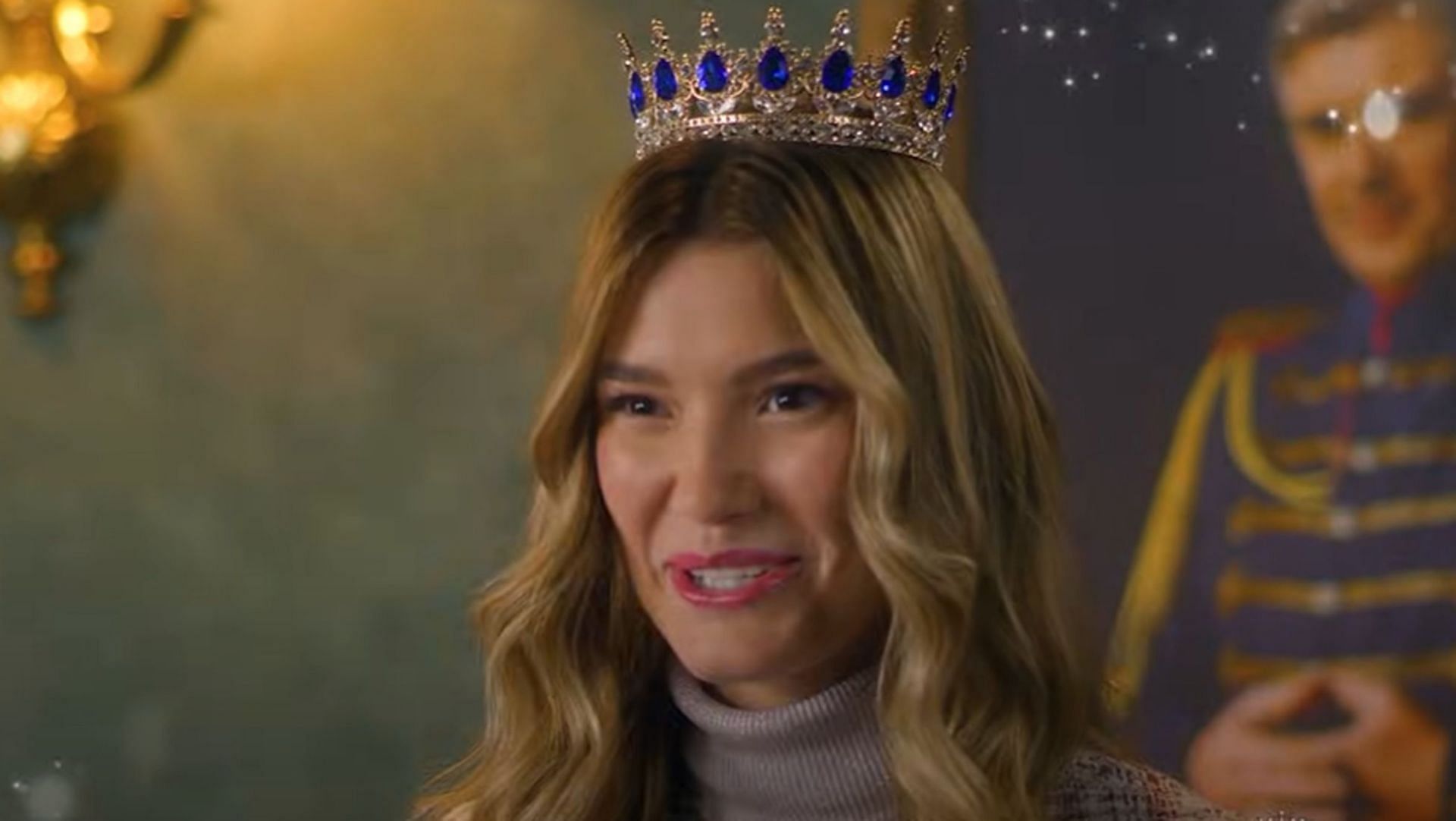  Ali Skovbye as Princess Violet( Image via Youtube/@Hallmark channel)