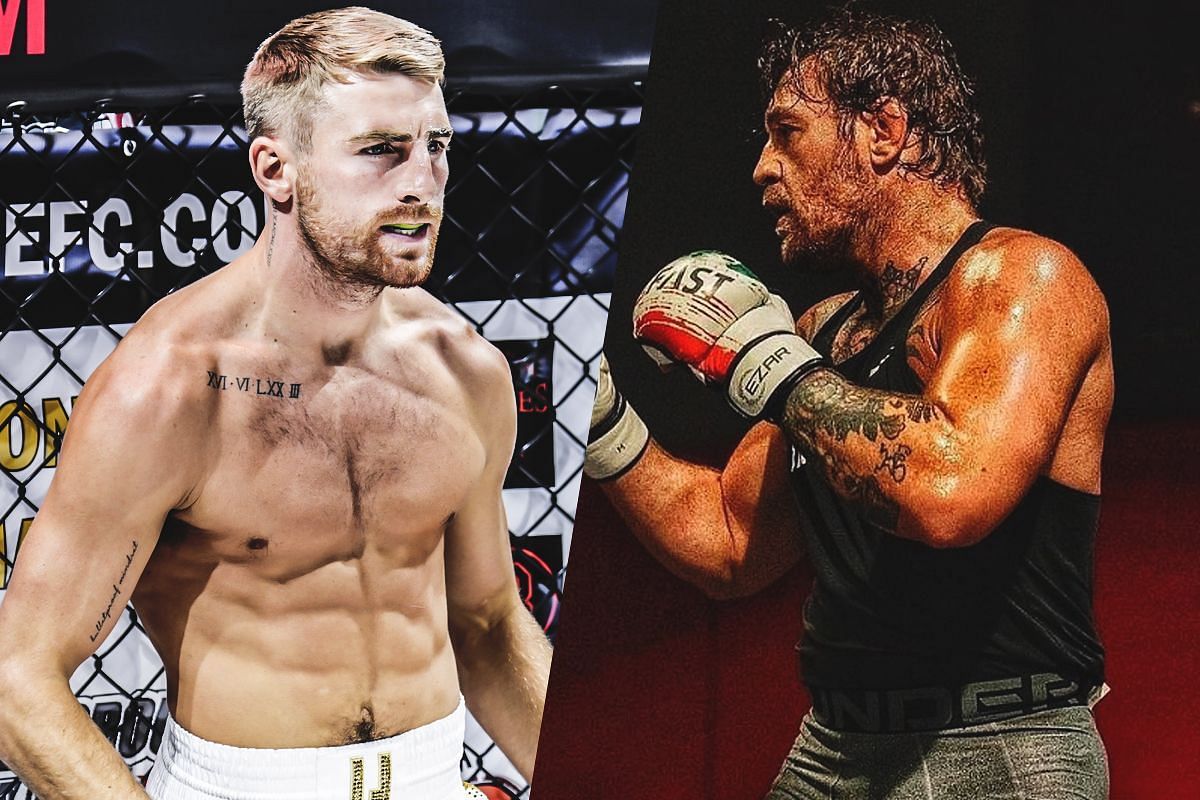 Jonathan Haggerty (L) and Connor McGregor (R) | Image credit: ONE Championship and Connor McGregor/Instagram