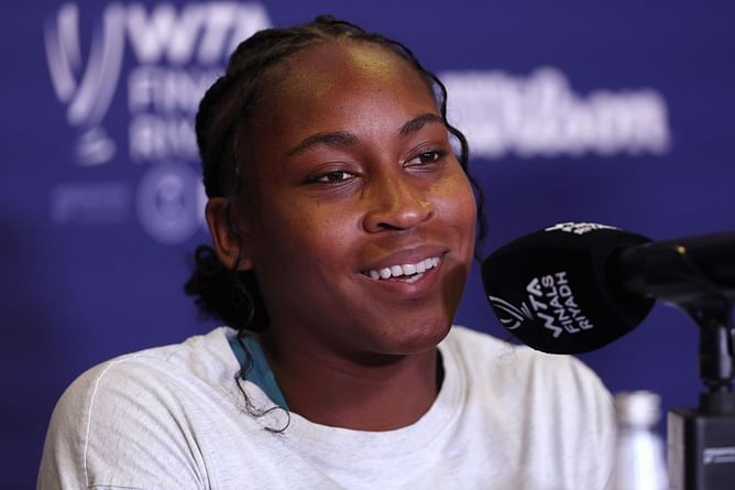 Coco Gauff gives a shoutout to rising American tennis player Kylin Sadler on her 21st birthday