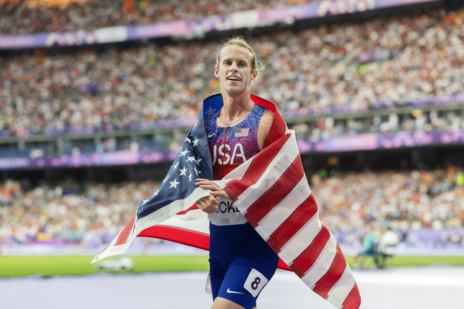 Hocker at the Paris Olympics (Image Source: Getty)