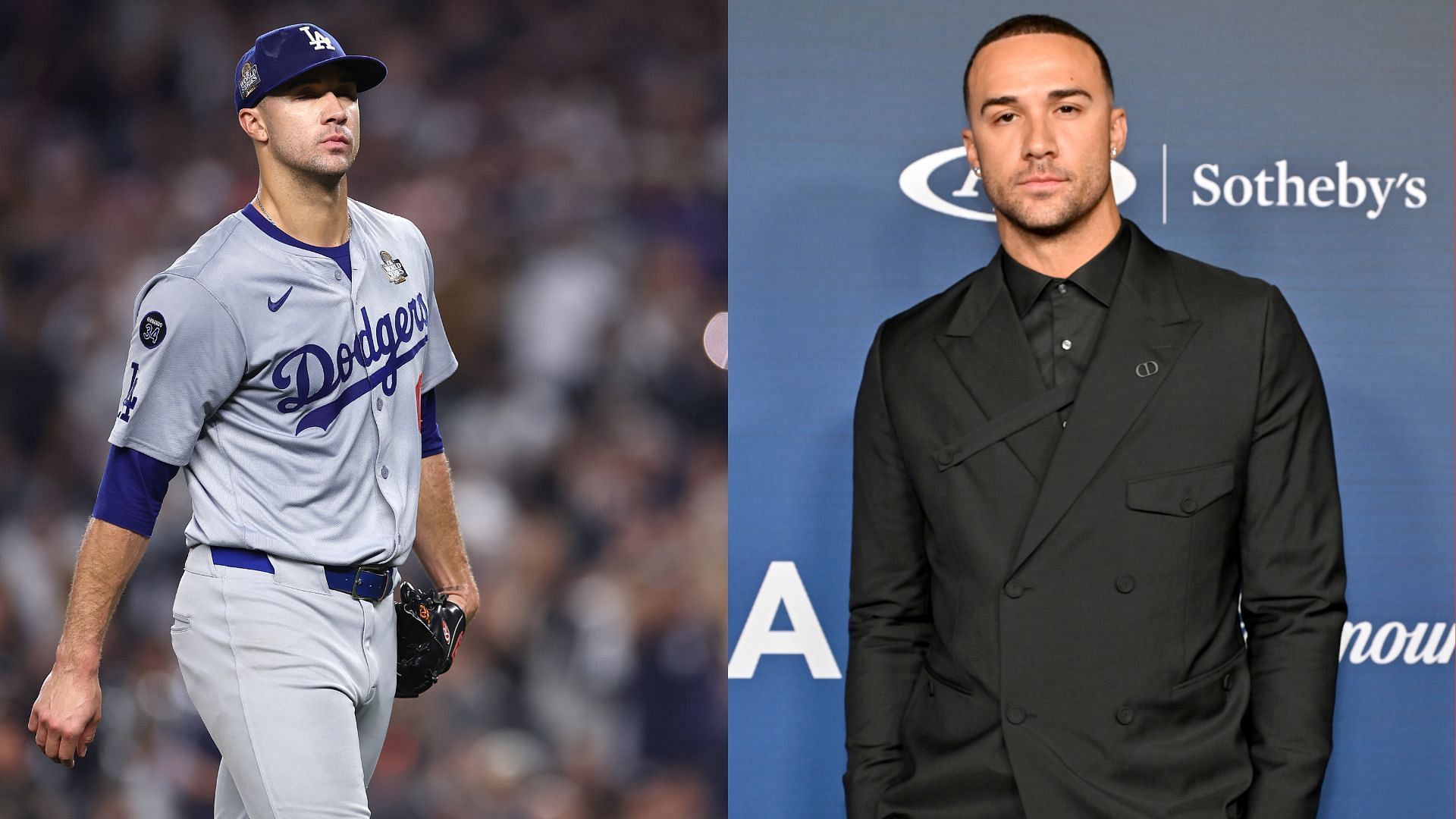 Dodgers pitcher Jack Flaherty was in attendance at the 2024 amFAR gala in Vegas