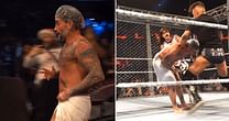 Damian Priest sends a message to CM Punk after he saves him from 2-on-1 attack at WWE live event