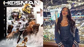 Former NBA MIPOY winner's daughter lashes out at Travis Hunter's girlfriend Leanna Lenee's critics - "Giving revenge corn at this point"