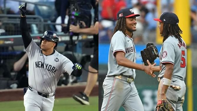 What would the Nationals' batting lineup look like at the top if they manage to get Juan Soto? ft. CJ Abrams, James Wood, and Dylan Crews