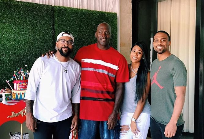 Michael Jordan's son drops astonishing reaction to Serena Williams' daughter Olympia's golf swing