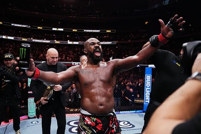 "He was punching me in the stomach" - Female bare-knuckle fighter details interaction with Jon Jones at Mike Perry's Dirty Boxing event