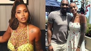 Gilbert Arenas' GF Melli Monaco hypes 'mini shooter' Aloni Arenas for game-winning bucket in The Stage Circuit