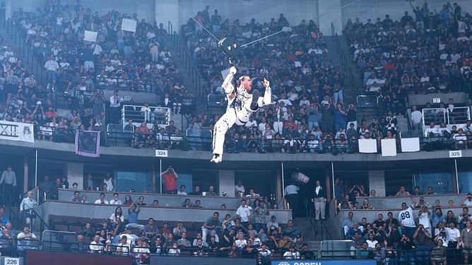 Top AEW star wants to recreate Shawn Michaels' iconic entrance from WrestleMania 12