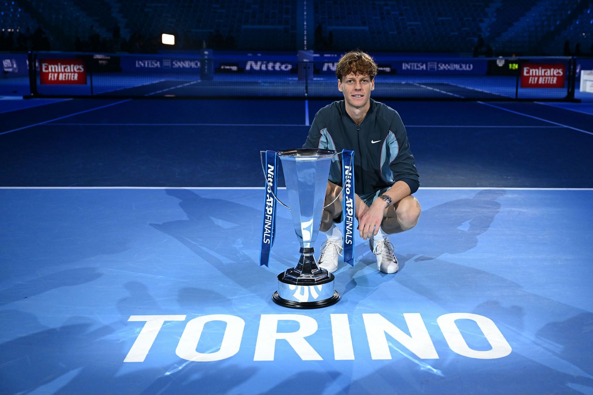 Jannik Sinner at the ATP Finals 2024. (Photo: Getty)