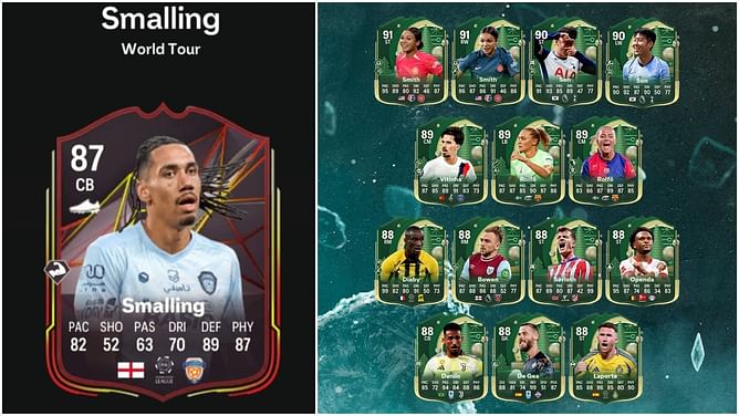 How to unlock the EA FC 25 Chris Smalling World Tour item in Ultimate Team?