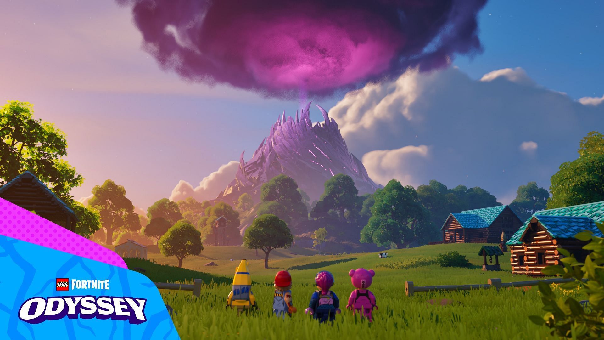 Brave the Storms in LEGO Fortnite Odyssey (Image via Epic Games)