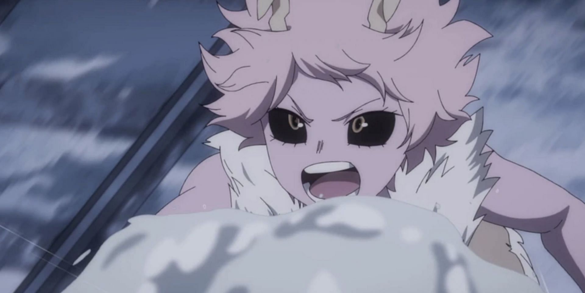 Mina Ashido as seen in anime (Image via Studio Bones)