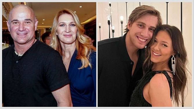 Andre Agassi and Steffi Graf's son Jaden surprises girlfriend Catherine with romantic gesture