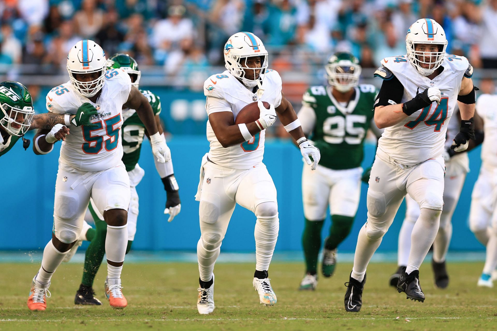 New York Jets v Miami Dolphins - Source: Getty