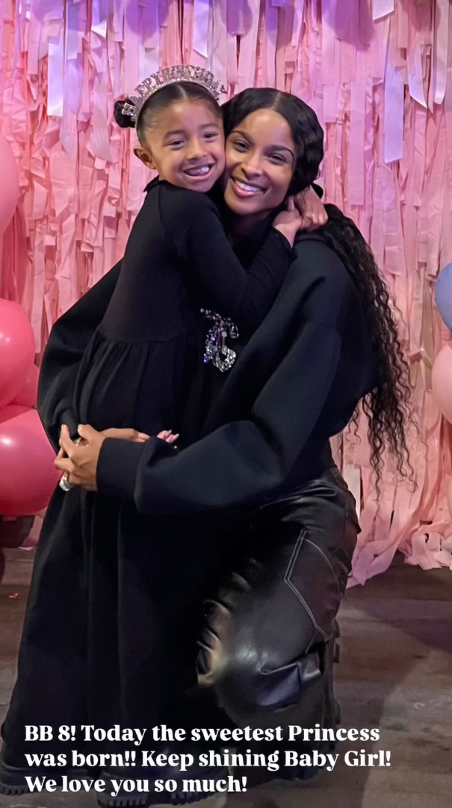 Ciara&#039;s birthday message to Bianka Bryant (Image via Instagram/@ciara)