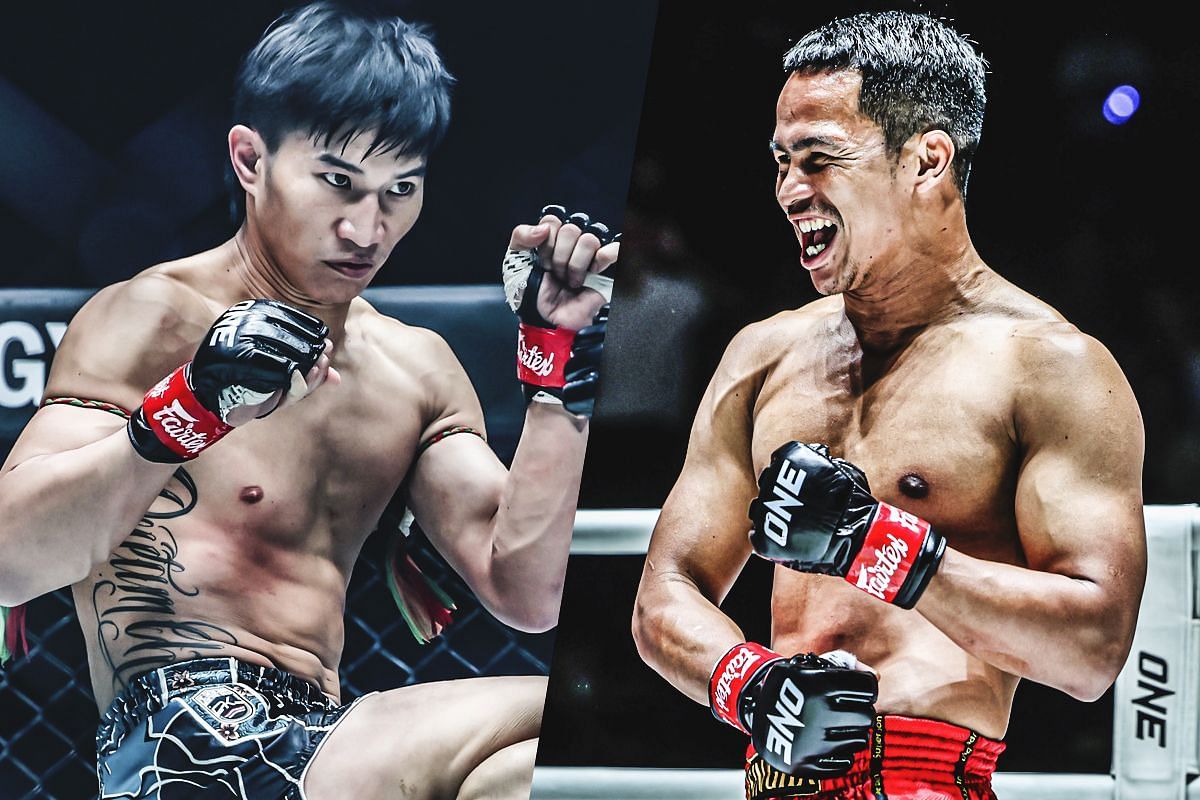 Tawanchai PK Saenchai (left) and Superbon (right) | Image credit: ONE Championship