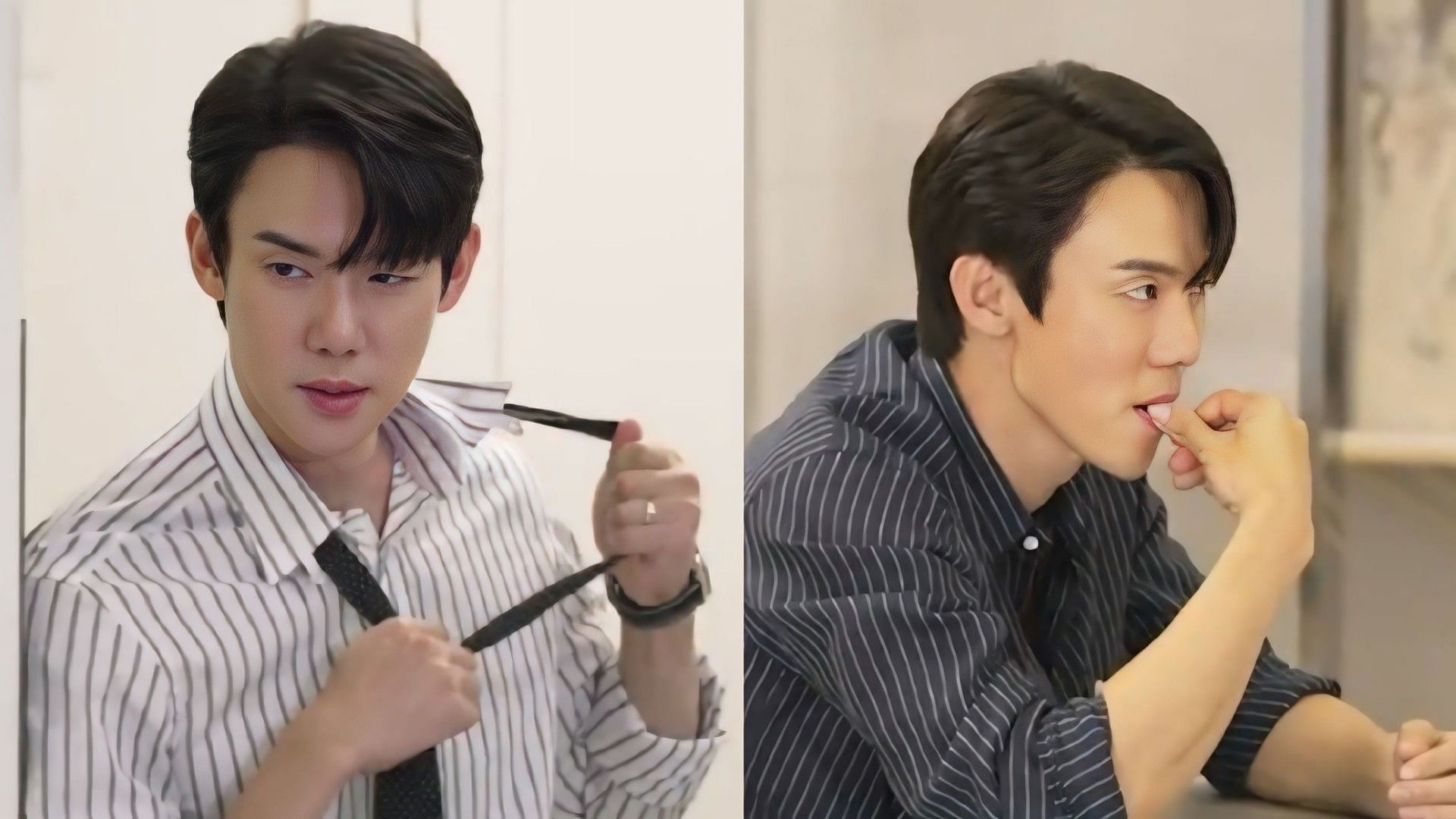 Yoo yeon-seok in the behind-the-scenes clip of When the Phone Rings (Image via X/@mbcdrama_pre)