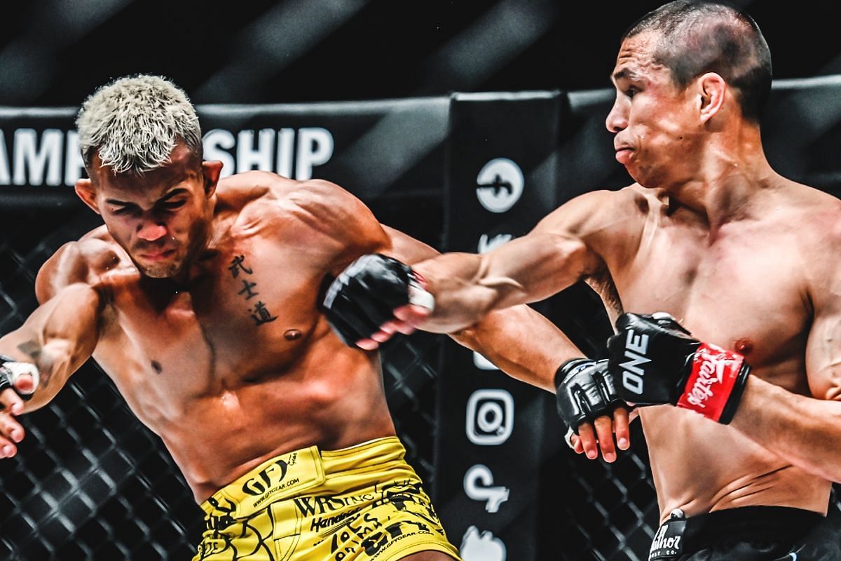 Reece McLaren fighting Windson Ramos | Image credit: ONE Championship