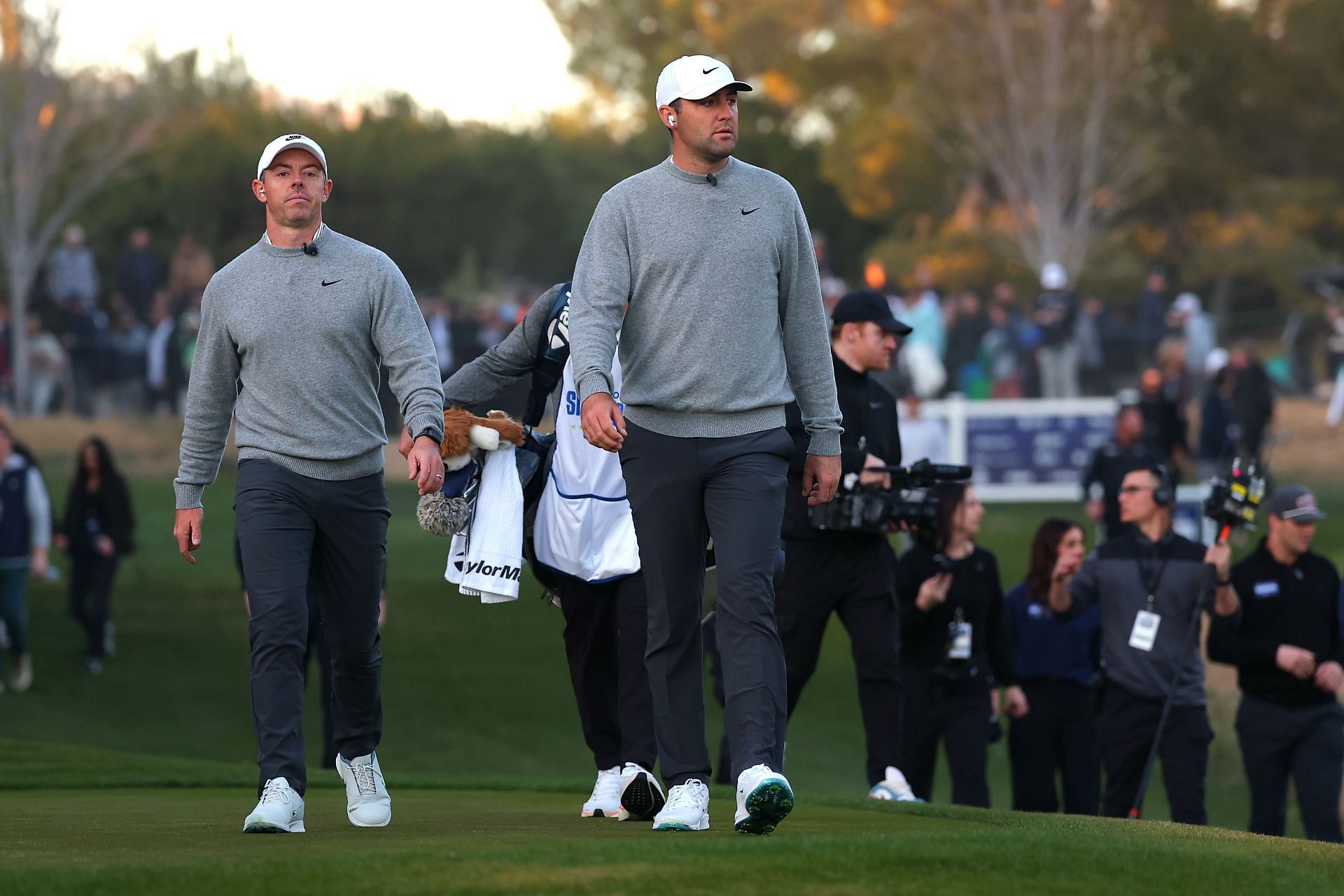 The Showdown: Rory McIlroy and Scottie Scheffler (Source: Getty)