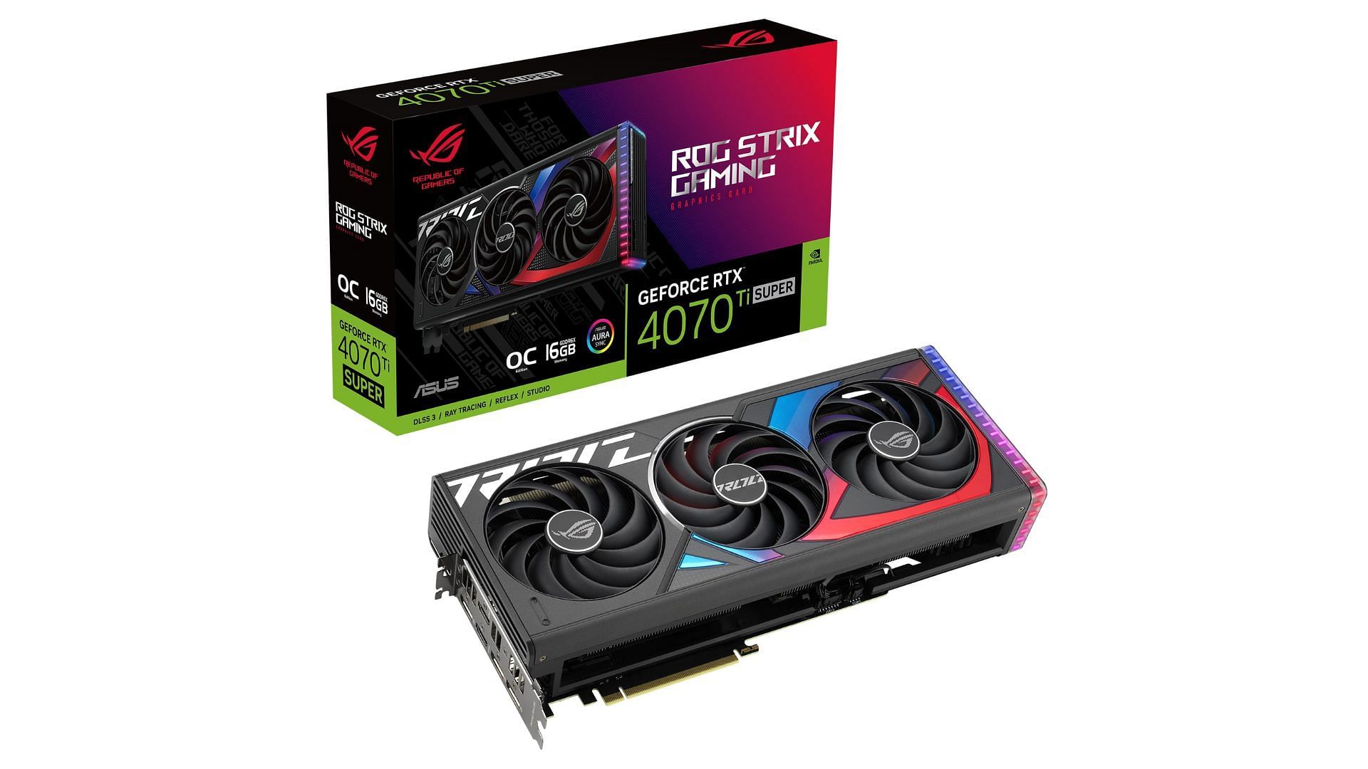 The RTX 5070 will likely replace the 4070 Ti Super with equivalent performance (Image via ASUS)