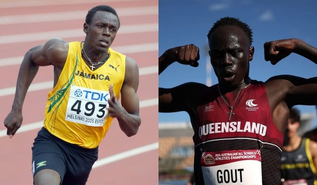 Detailed Olympics Champion Aims Subtle Dig At Gout Gout Over 'next Usain Bolt' Comparisons Background Concept Detailed Olympics Champion Aims Subtle Dig At Gout Gout Over 'next Usain Bolt' Comparisons Background Concept