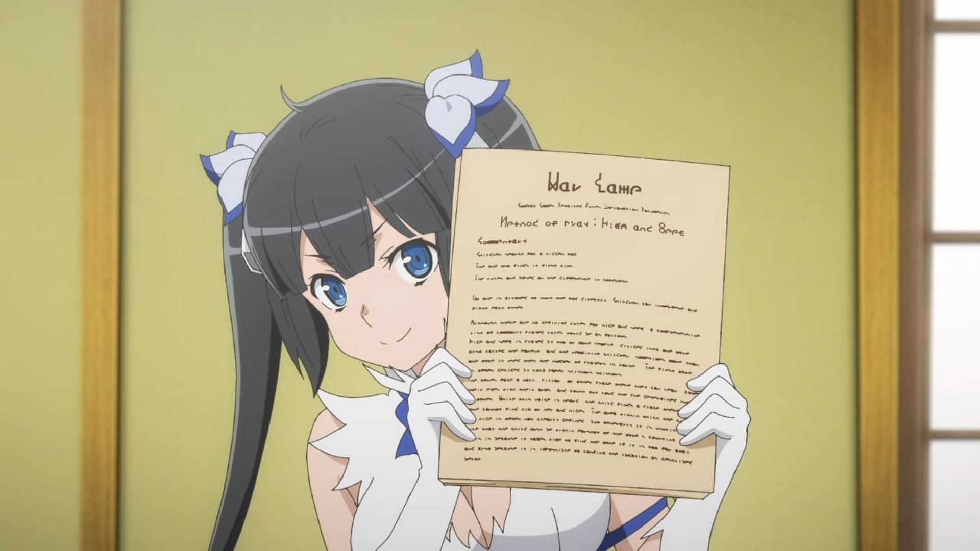 Hestia, with War Game's rules (Image via J.C.Staff)