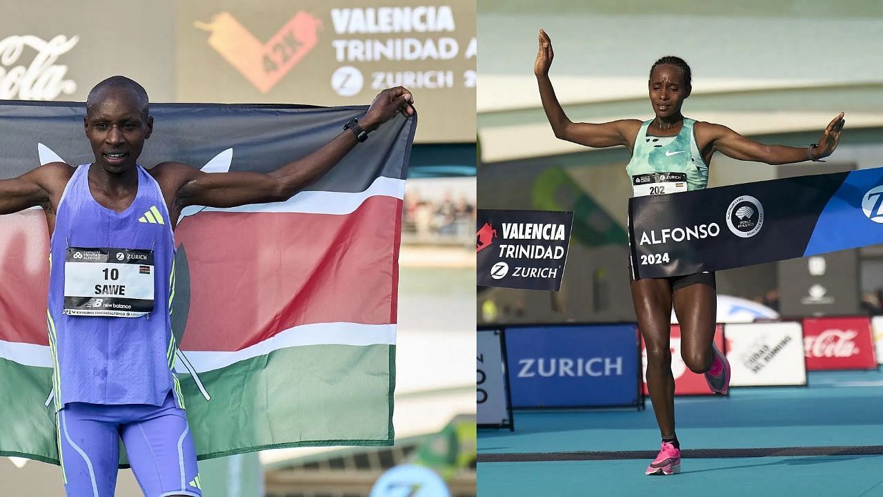 Valencia Marathon 2024 Results Kenya's Sebastian Sawe and Ethiopia's