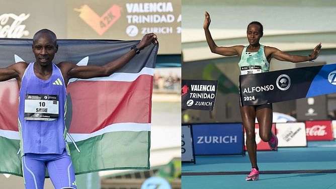 Valencia Marathon 2024 Results: Kenya's Sebastian Sawe and Ethiopia's Megertu Alemu win men's and women's events