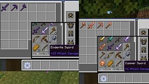 4 new weapon tiers for Minecraft