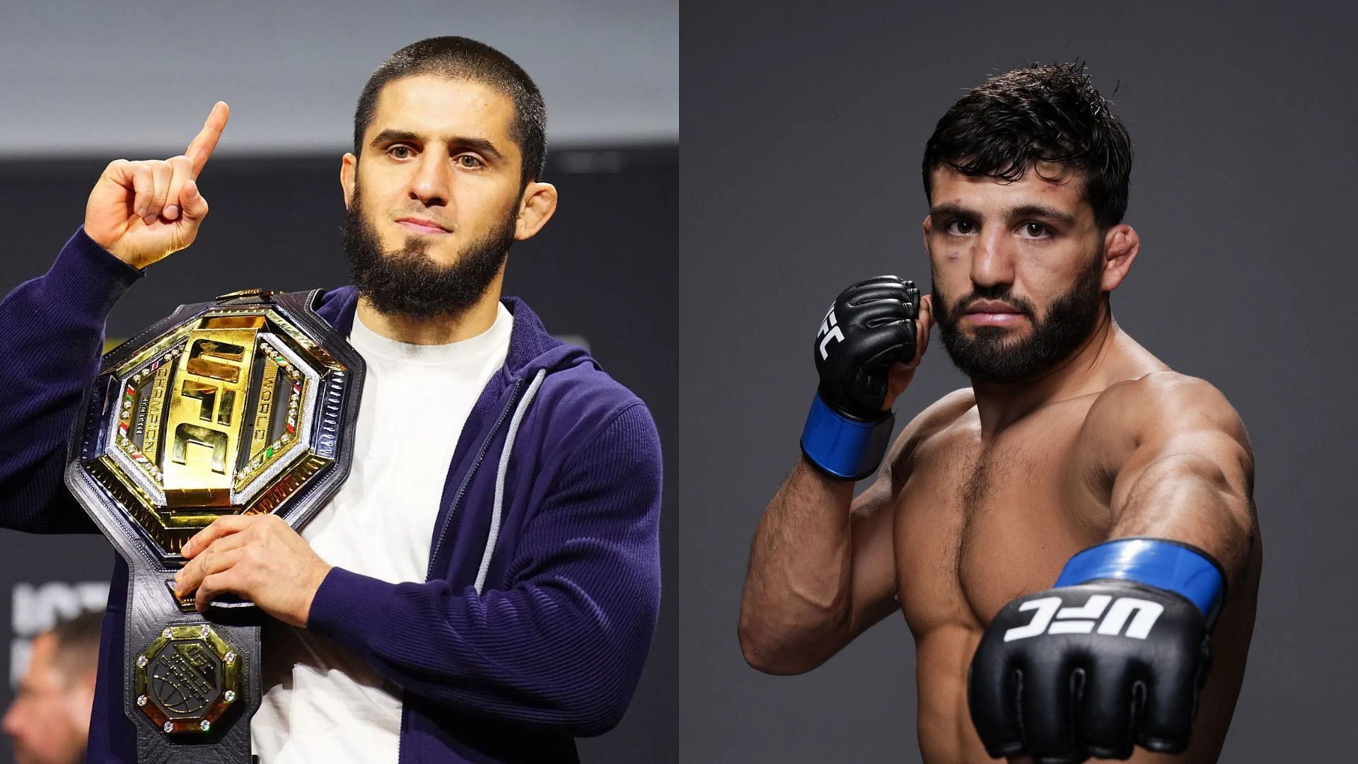 Islam Makhachev squares off against Arman Tsarukyan at UFC 311 [Image courtesy: Getty Images]