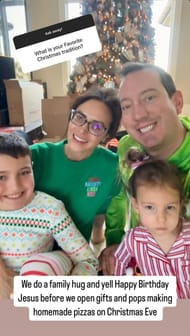 Samantha Busch revealed her favorite Christmas tradition (Source: @samanthabusch via Instagram)