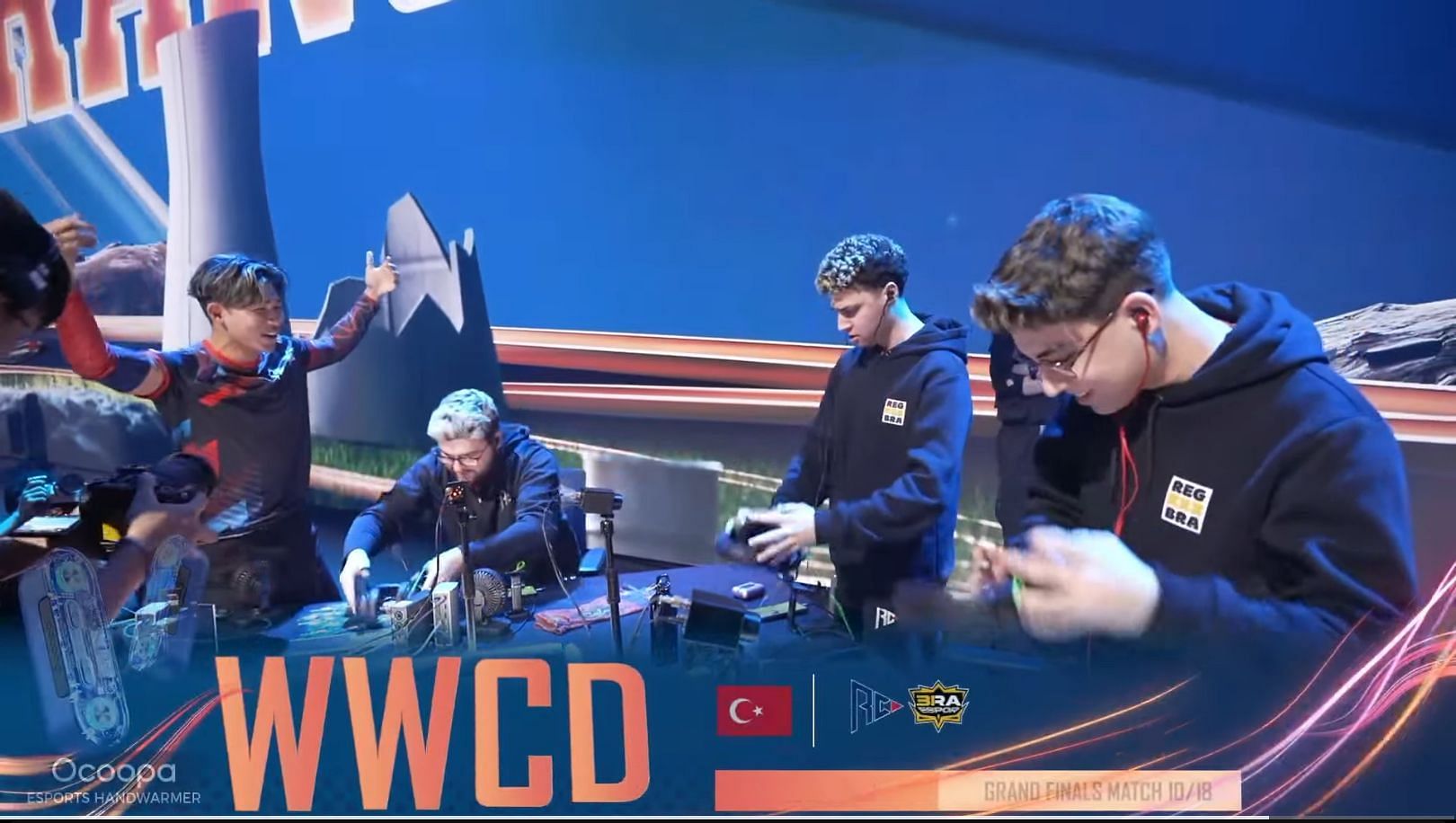 RCB played well on Day 2 of PMGC 2024 Grand Finals (Image via YouTube/PUBG Mobile Esports)