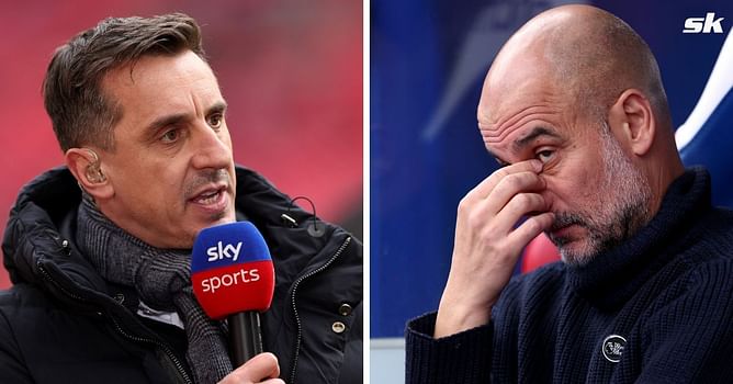 “It didn’t work” - Gary Neville pinpoints 2 mistakes made by Pep Guardiola during 2-0 loss against Liverpool