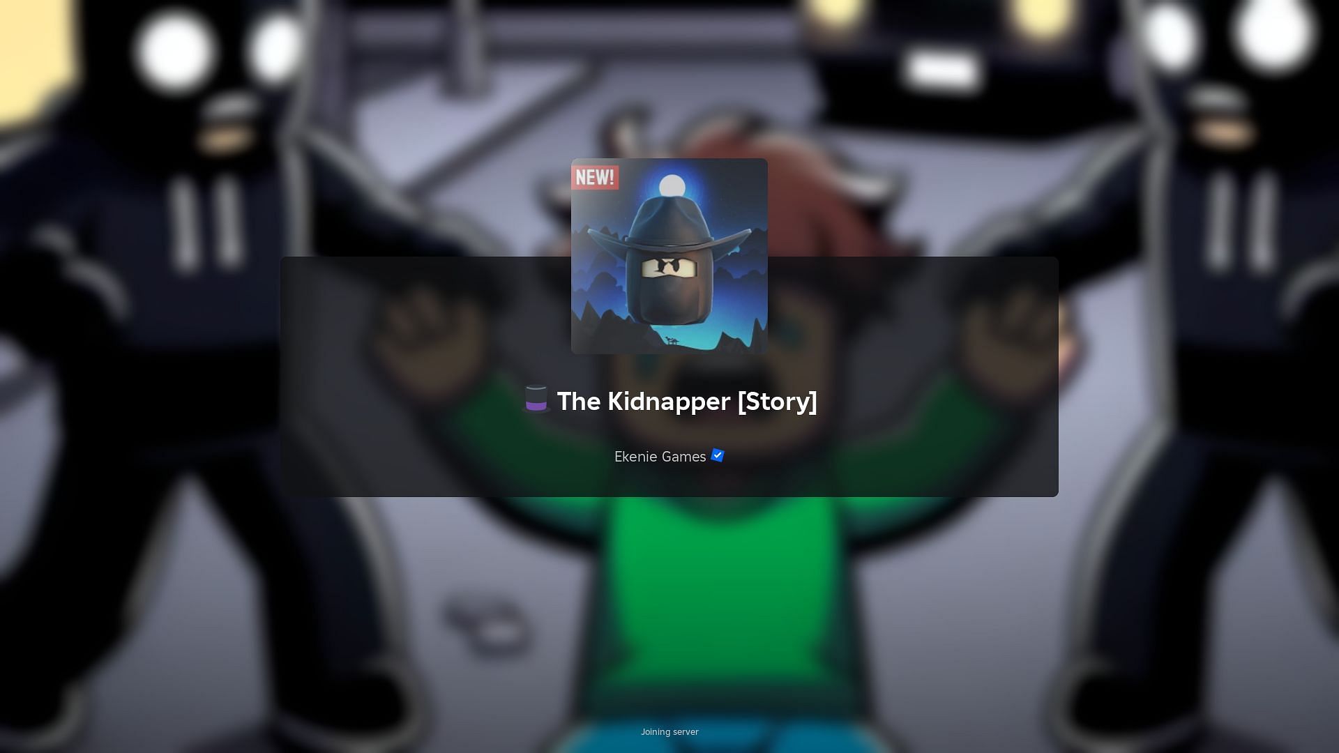 Roblox The Kidnapper