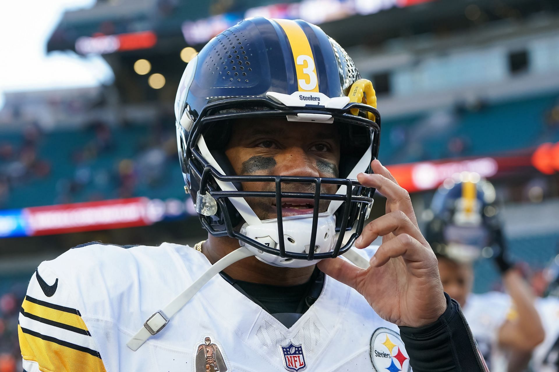 Russell Wilson at Pittsburgh Steelers v Cincinnati Bengals - Source: Getty