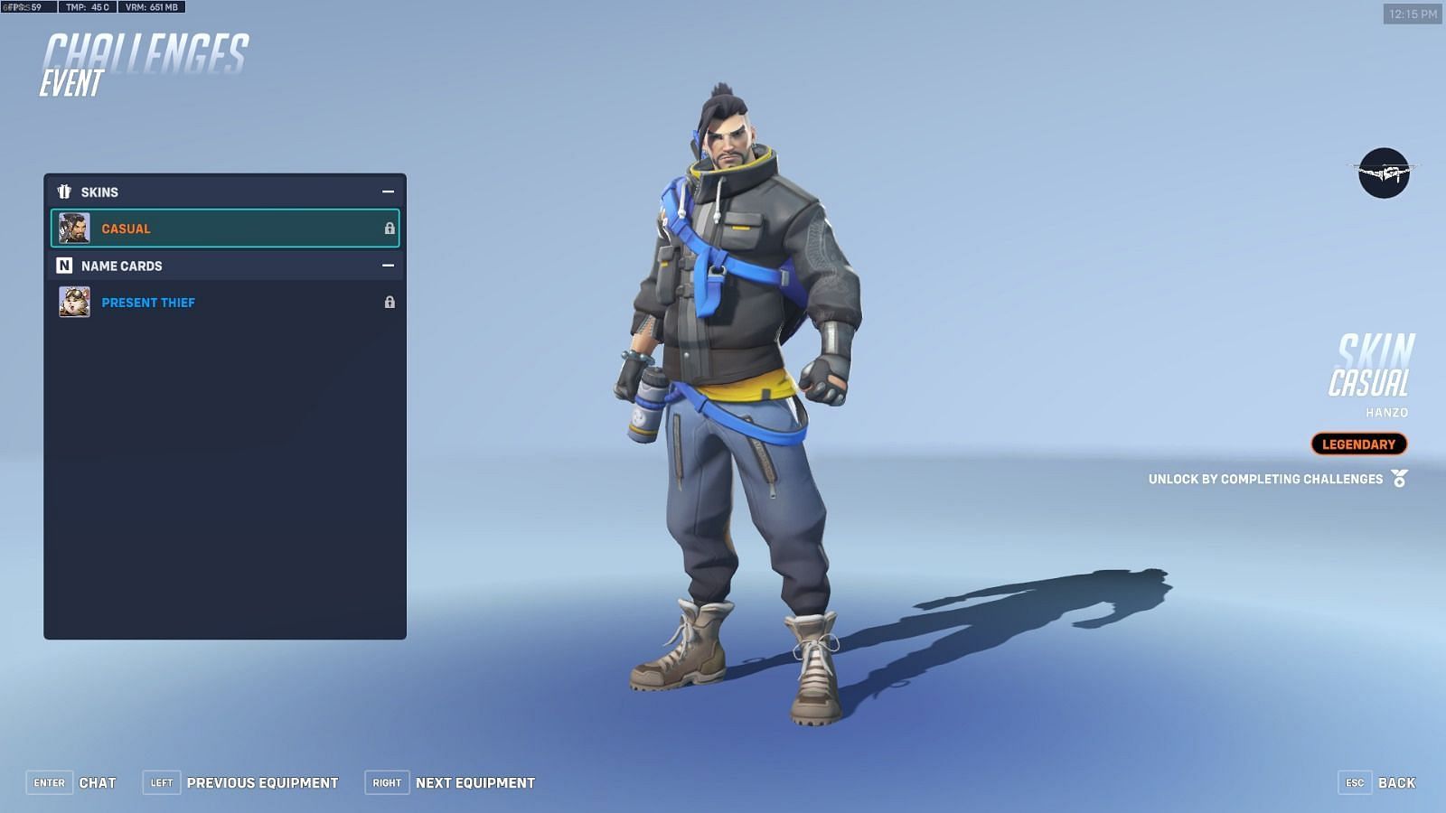 Casual Hanzo in Overwatch 2 (Image via Blizzard Entertainment)