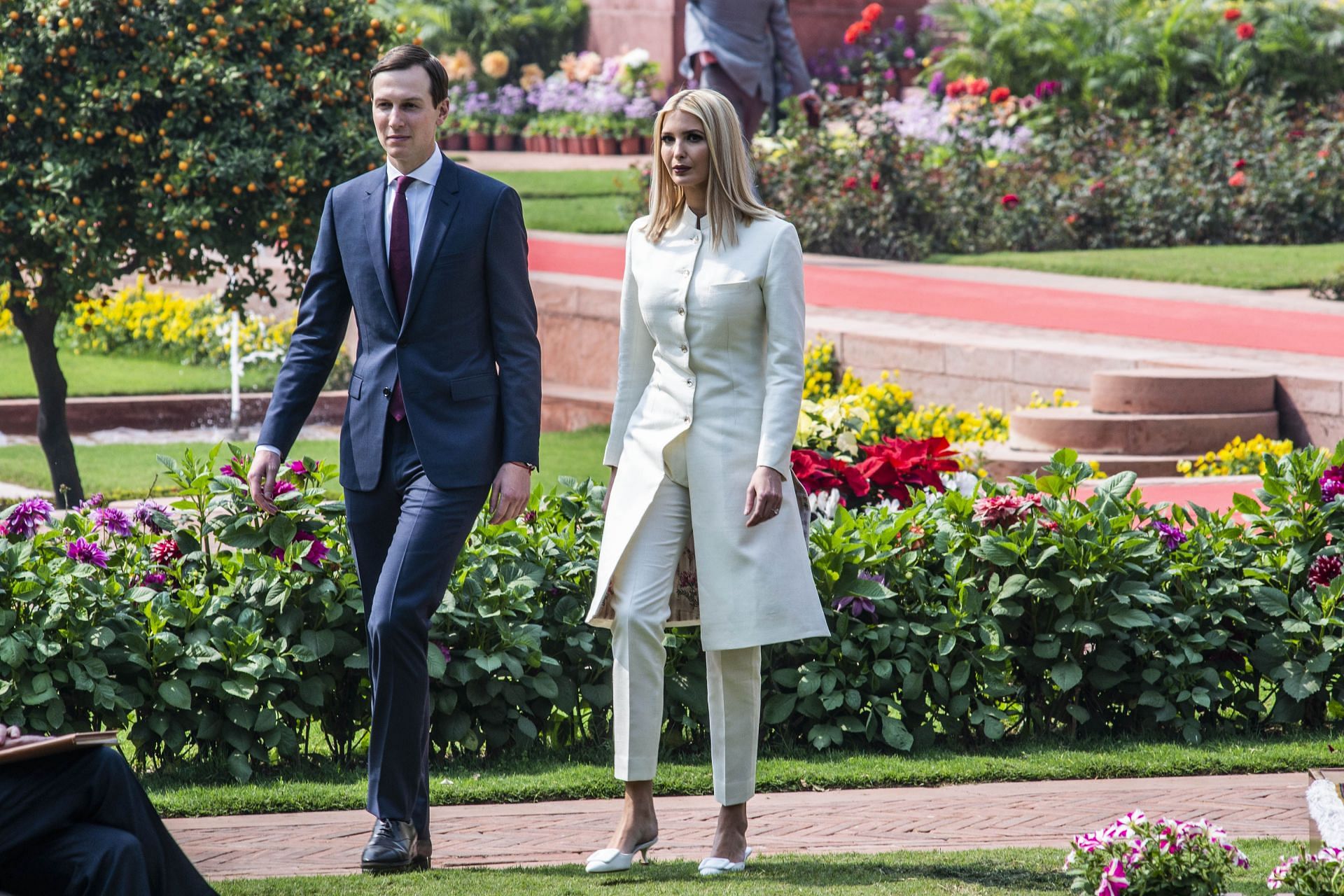 Ivanka Trump and Jared Kushner, (Photo by Pradeep Gaur/Mint via Getty Images)