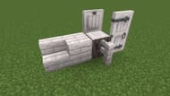 The Pale Oak wood set (Image via Mojang Studios)