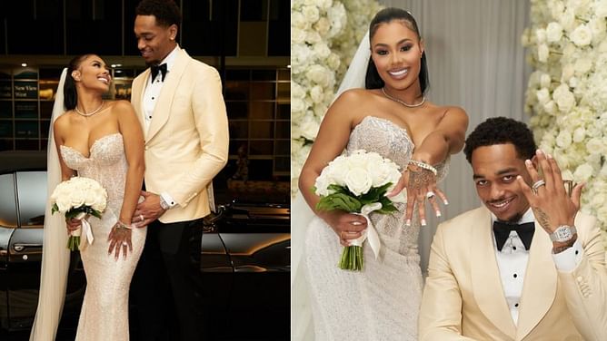 P.J. Washington and wife Alisah Chanel 'overwhelmed with joy' as they make major announcement with wholesome portrait