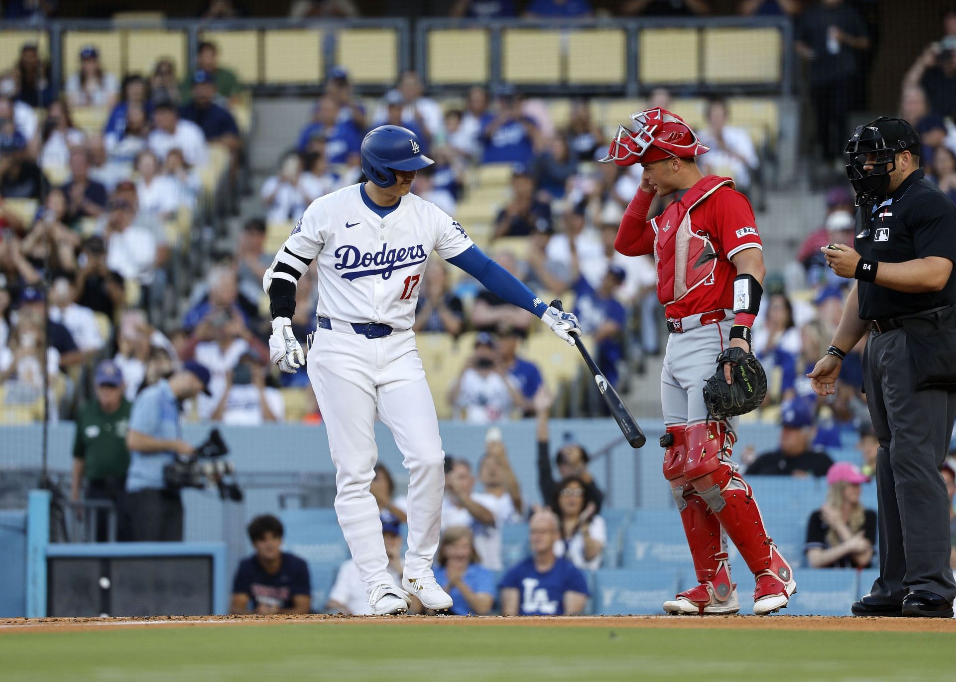 Logan O&#039;Hoppe a catcher for Shohei Ohtani in Ohtani&#039;s final season with the Angels. (Image Source: Getty)