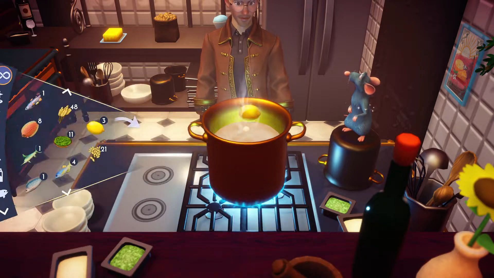 The ingredients used are easy to locate (Image via YouTube/@Greymane Gaming || Gameloft)